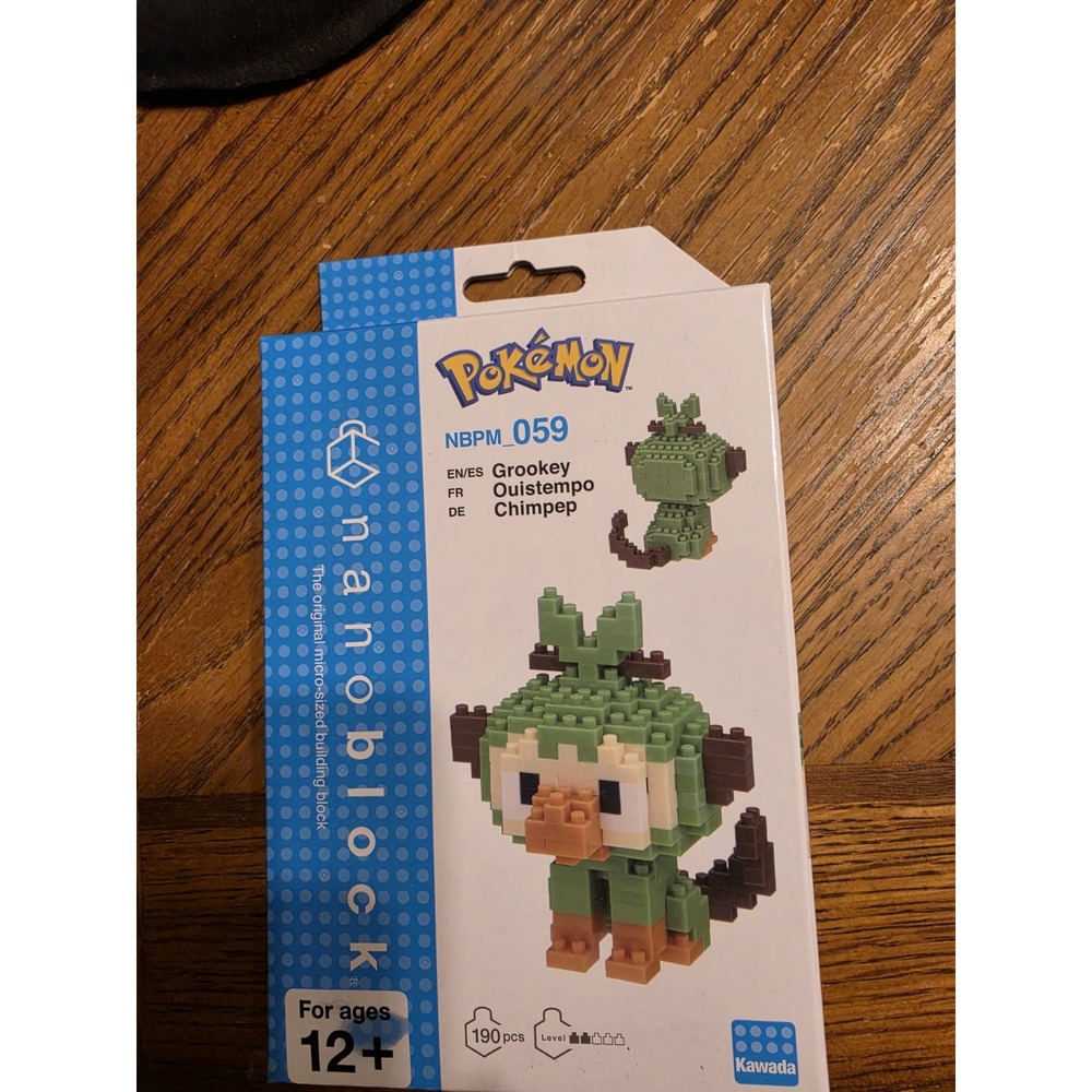 Nanoblocks Pokemon Grookey #059 - Picture 2 of 4